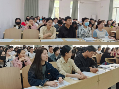雷竞技学生第三支部 召开发展对象推优答辩会